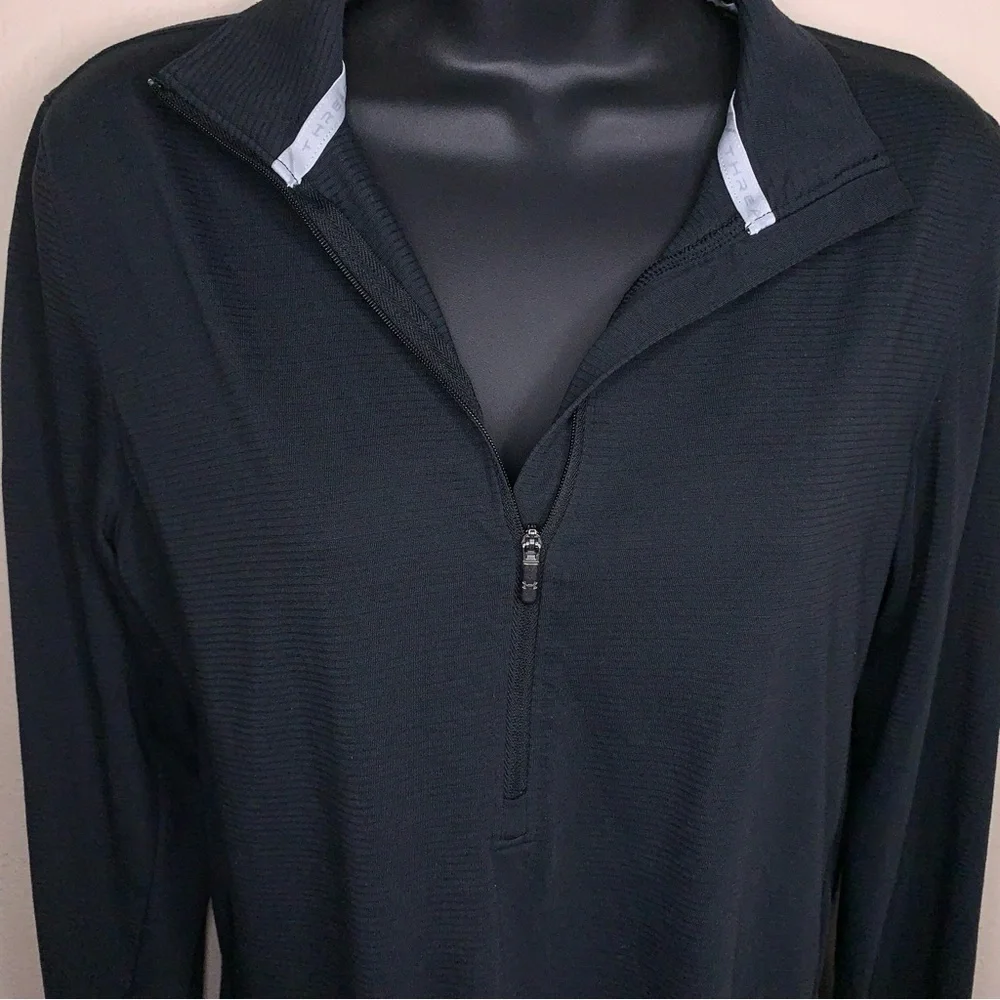 Small Under Armour Black Activewear Jacket Lightweight Stretch Lightweight